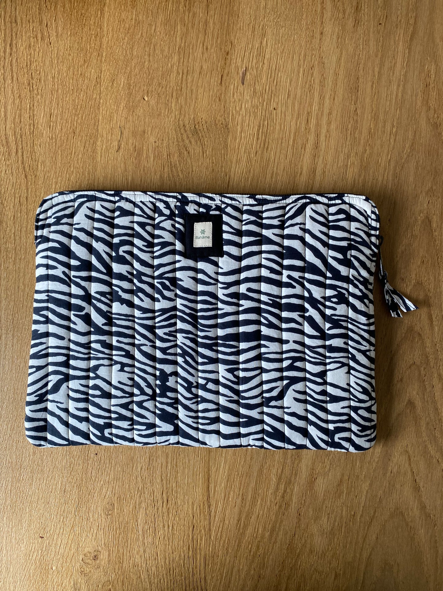 Pochette ordinateur Black Zebra