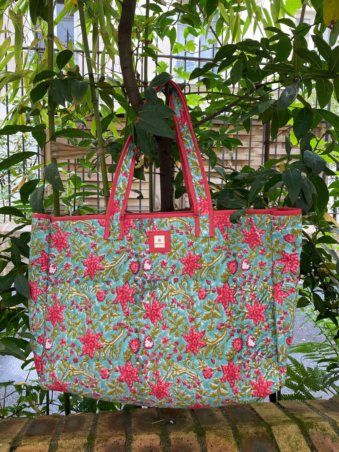 Cabas Devi Pink Flower