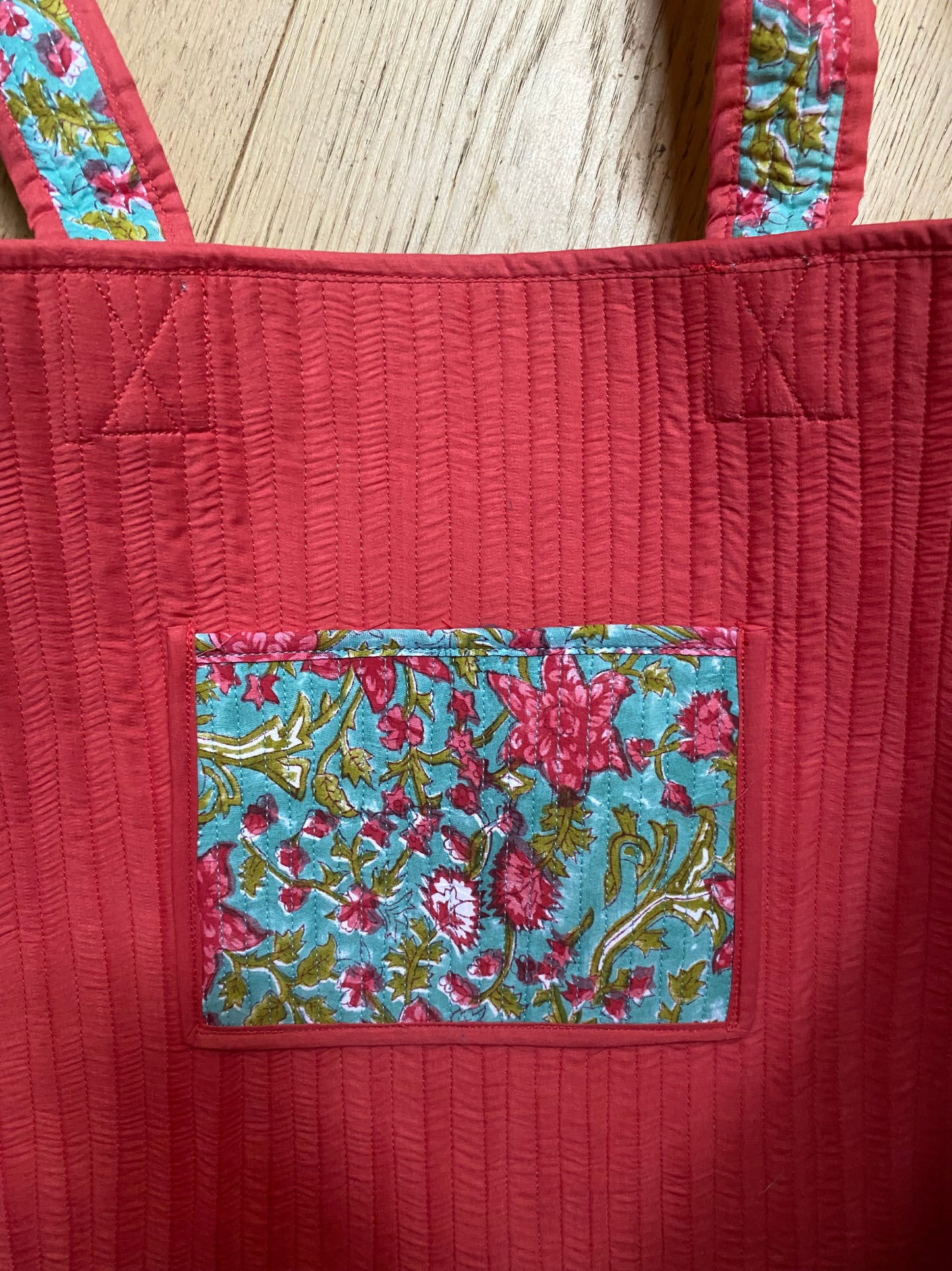 Cabas Devi Pink Flower