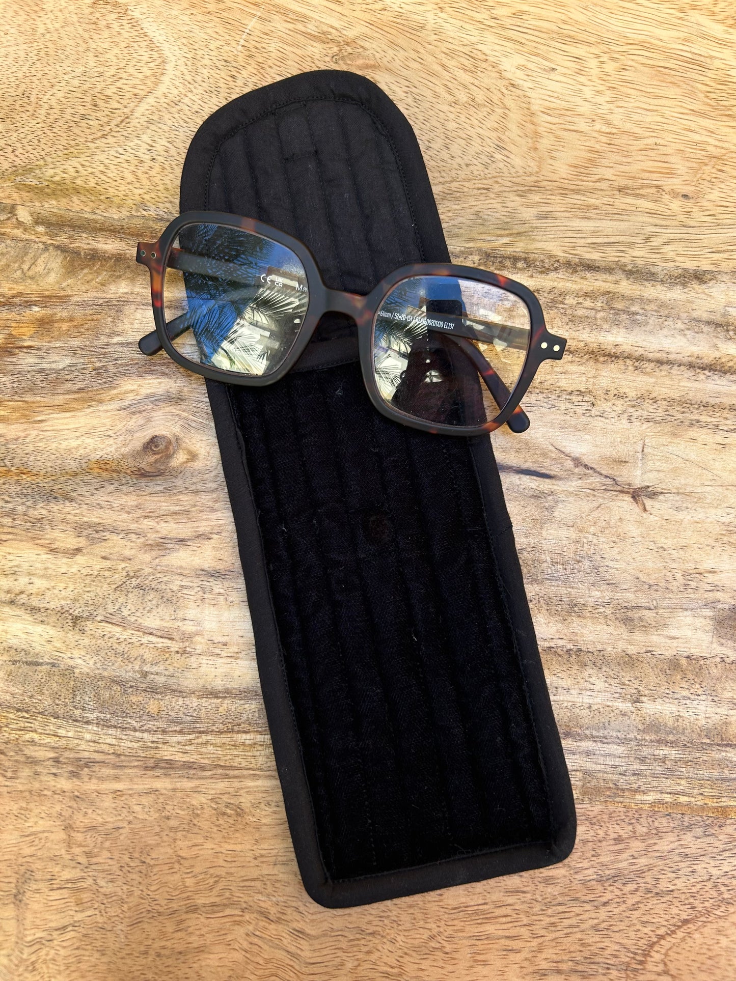 Housse à lunettes Black Velvet