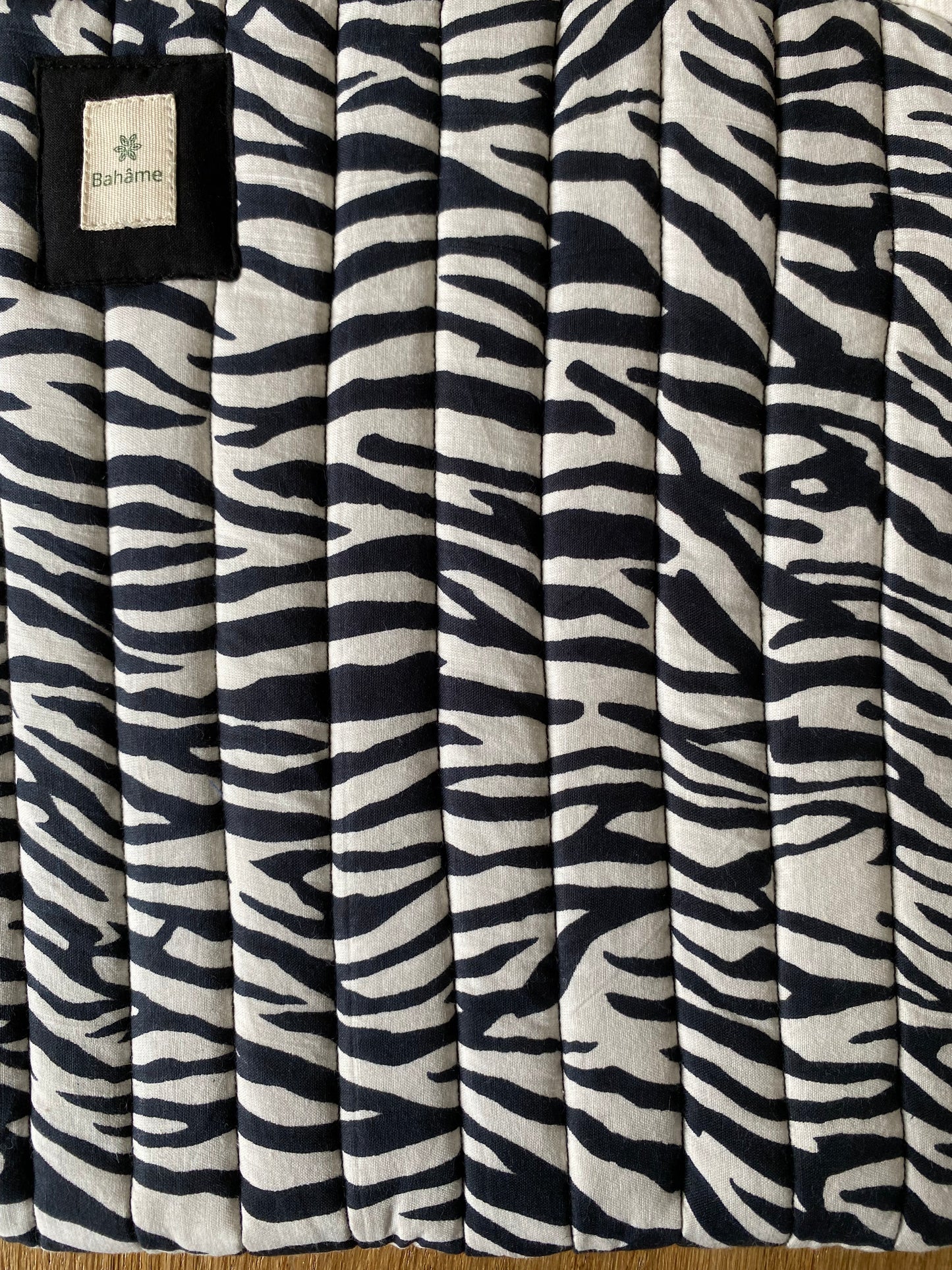 Pochette ordinateur Black Zebra