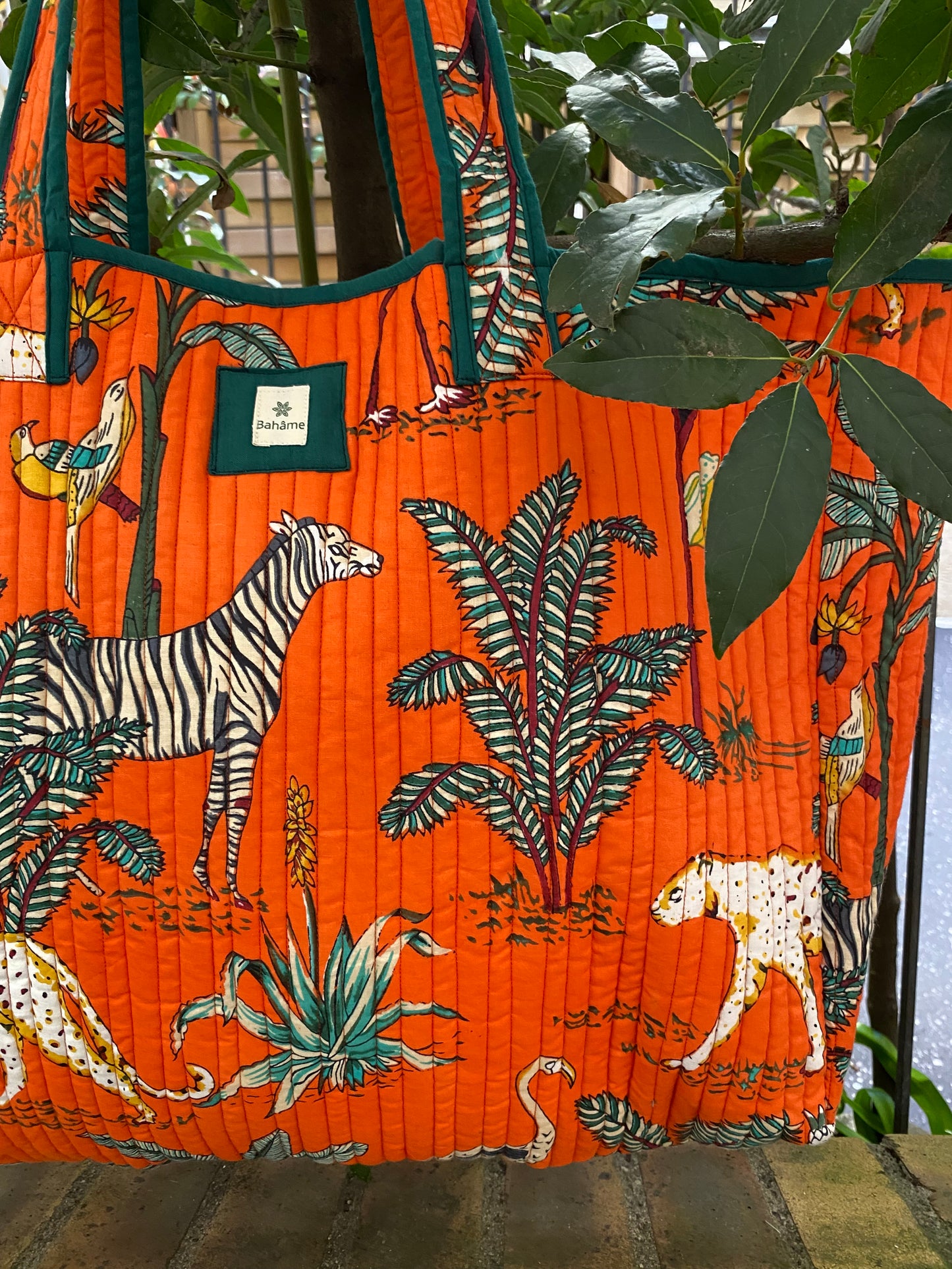 Cabas Devi Jungle orange
