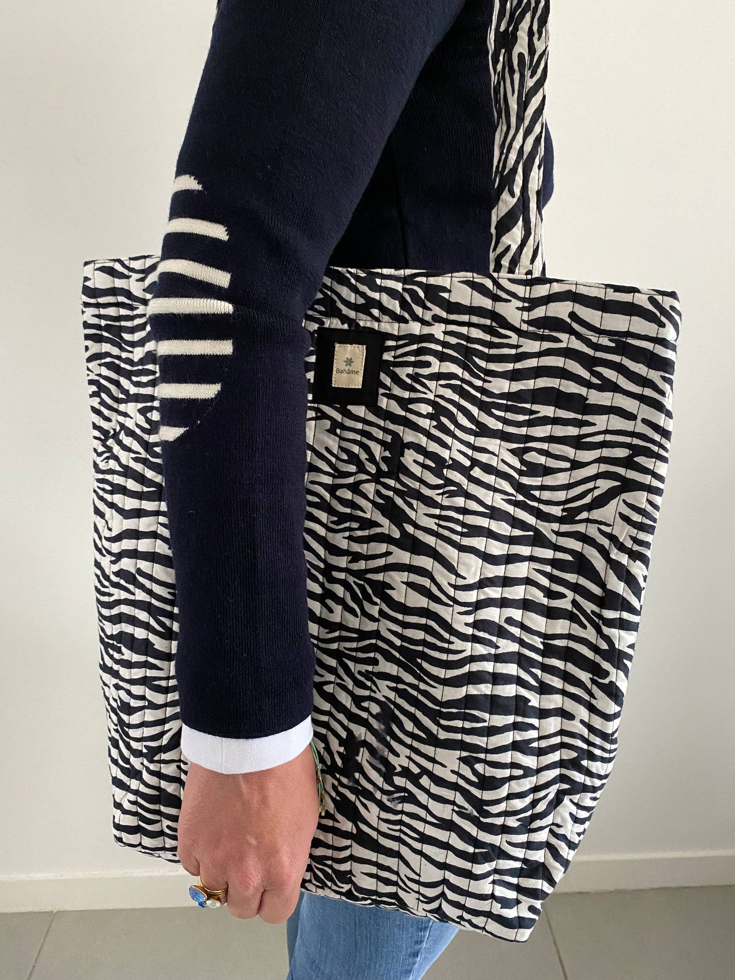 Cabas Kali Black Zebra