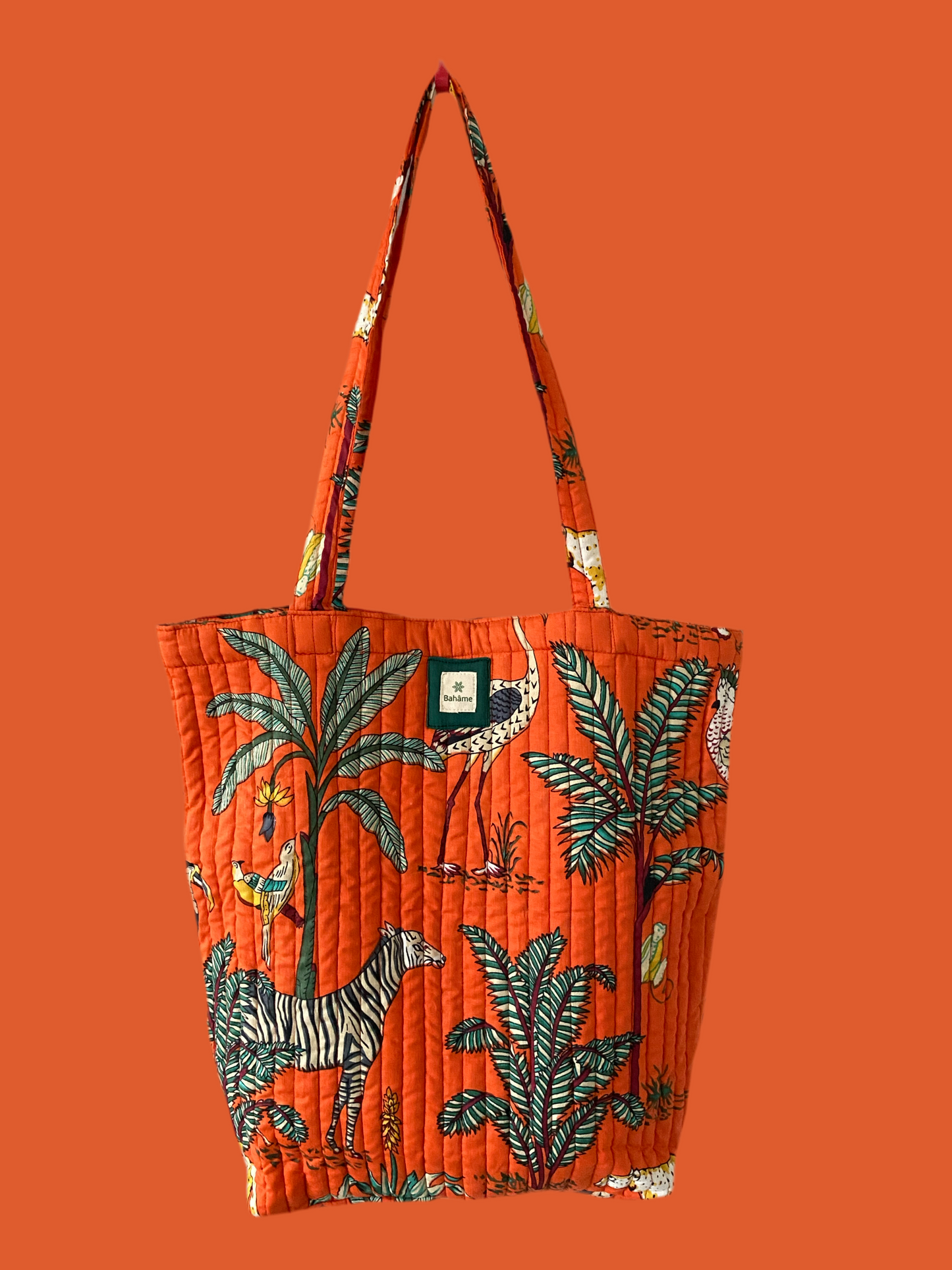 Cabas Kali Orange Jungle