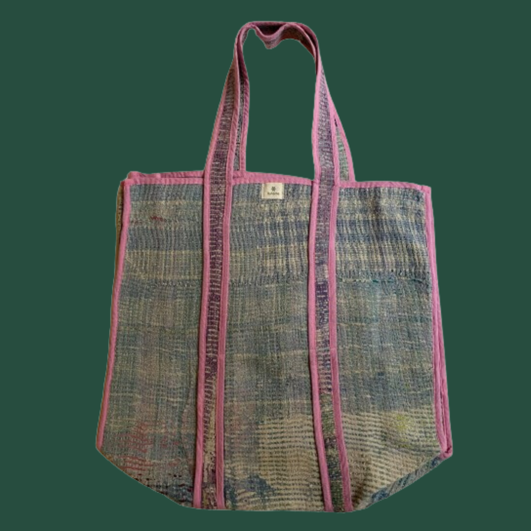 Cabas vintage Kantha 1