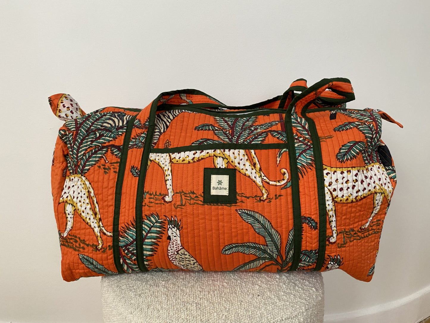 Sac week-end Kiara Jungle orange
