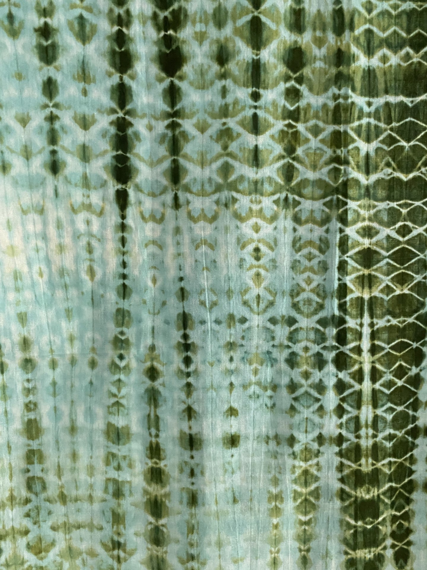 Foulard coton Ila vert