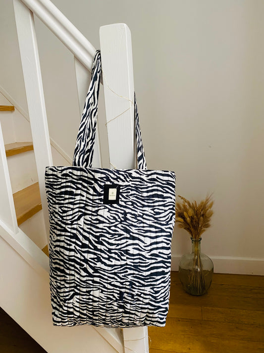 Cabas Kali Black Zebra