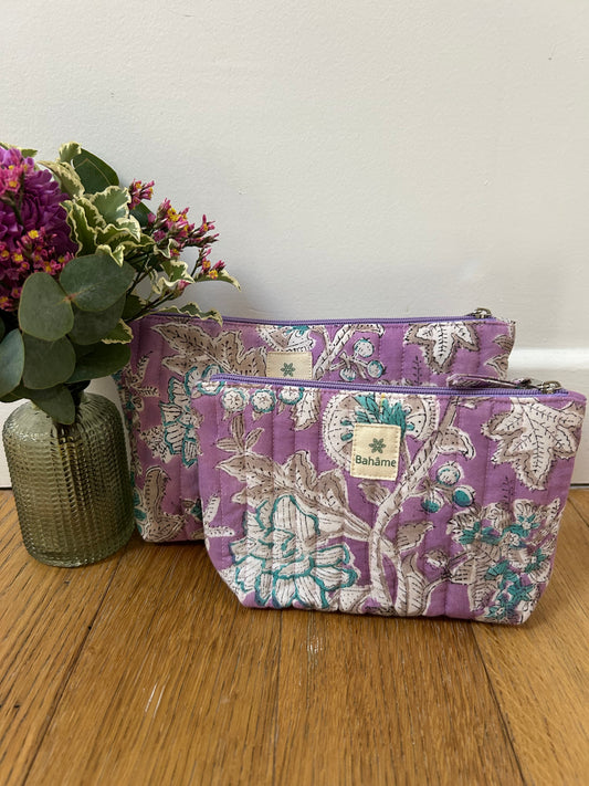 Trousse Purple Flower