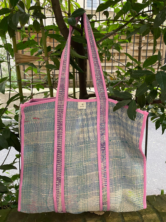 Cabas vintage Kantha 1