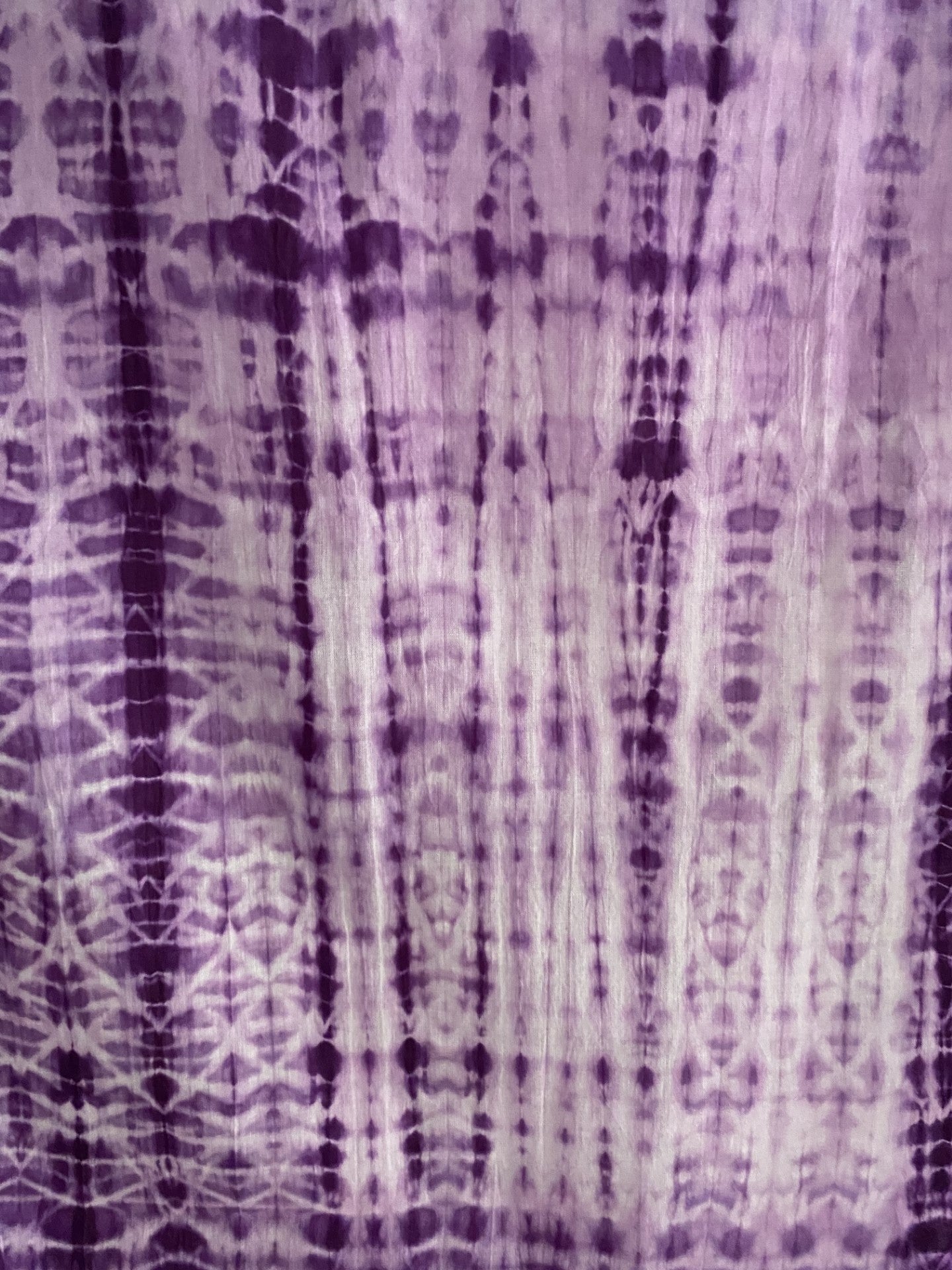 Foulard coton Ila prune