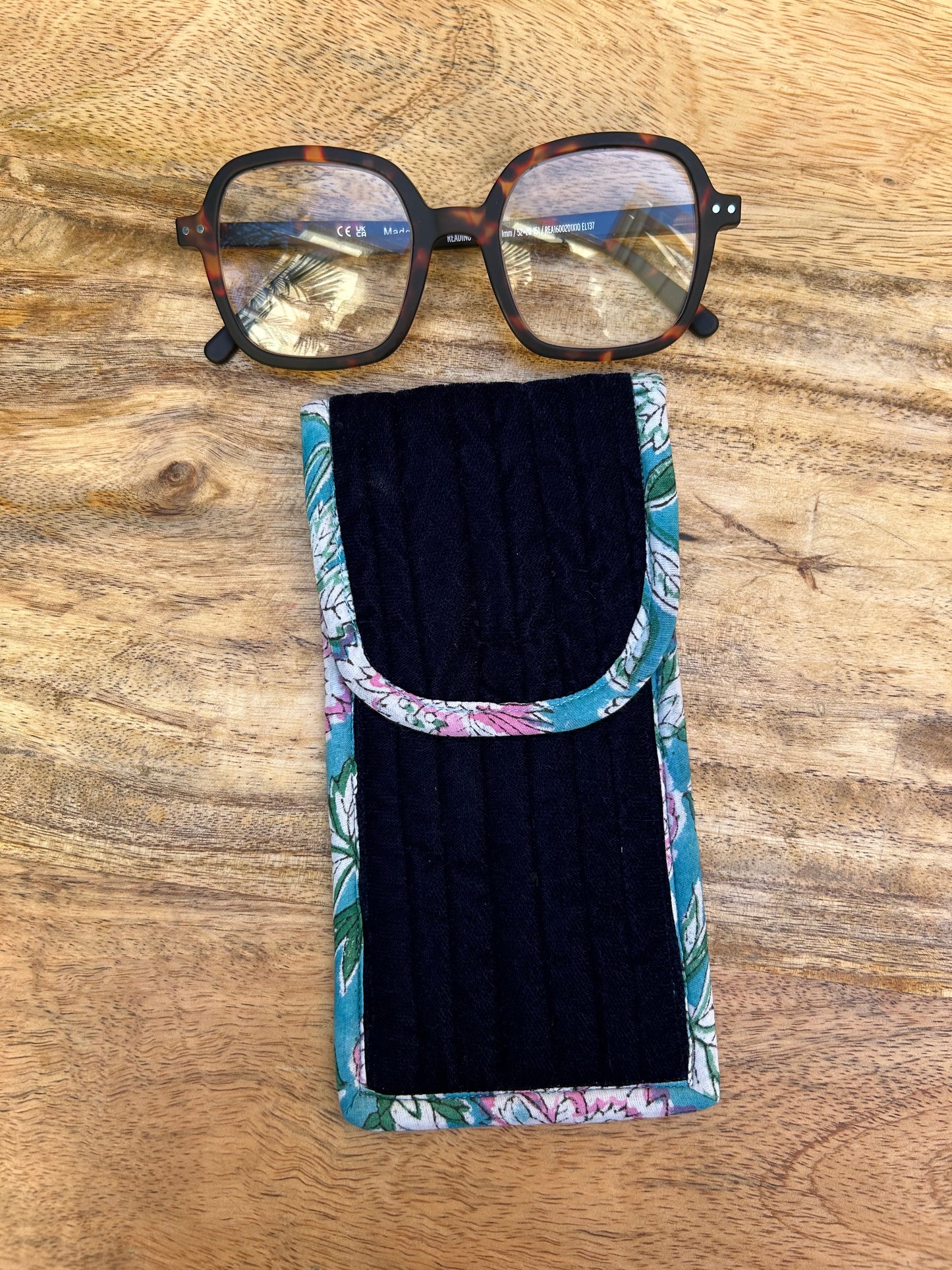 Housse à lunettes Blue Velvet