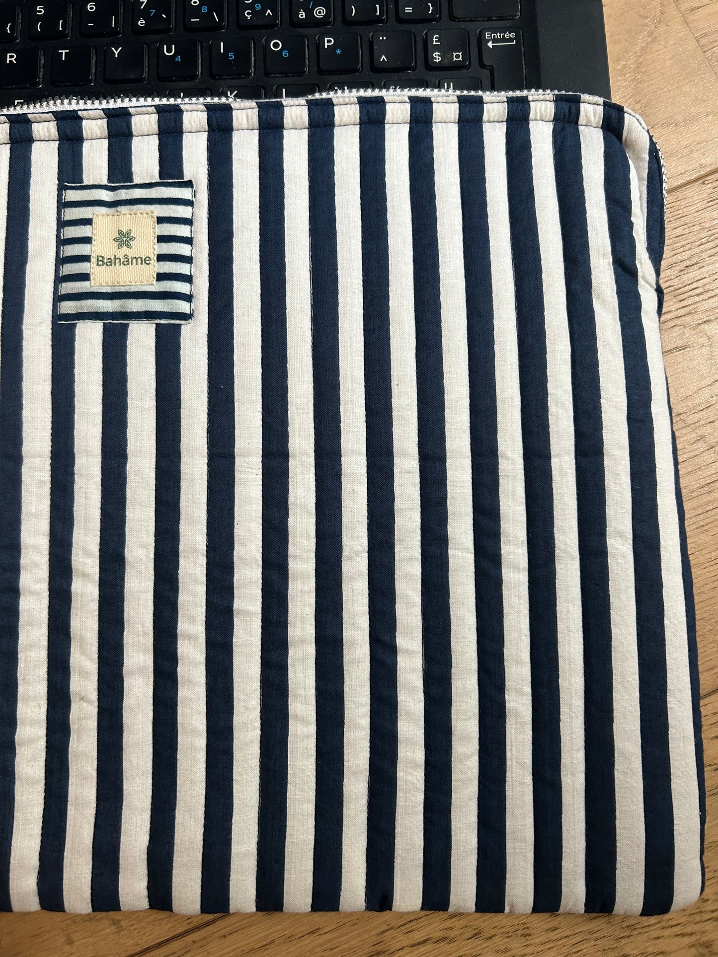 Pochette ordinateur Blue Stripes