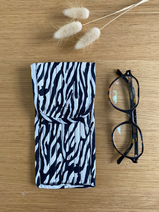 Etui à lunettes Black Zebra
