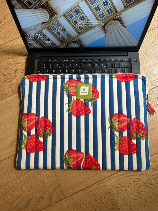 Pochette ordinateur Strawberry