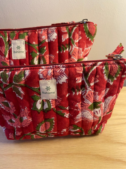 Trousse Red Flower
