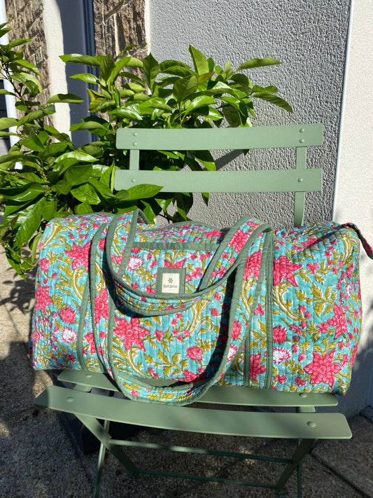 Sac Kiara Pink Flower 2