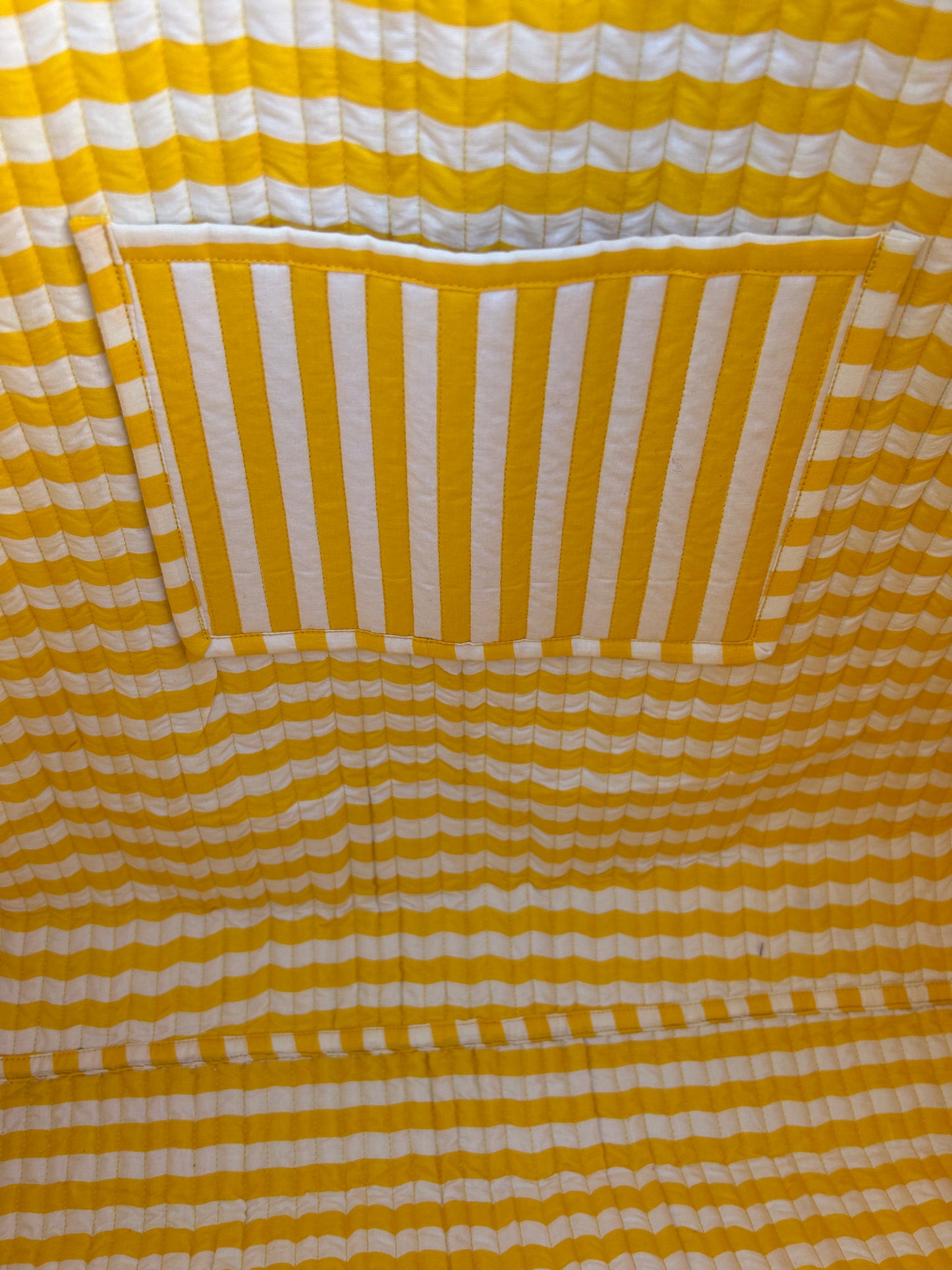 Cabas Indira Yellow Stripes