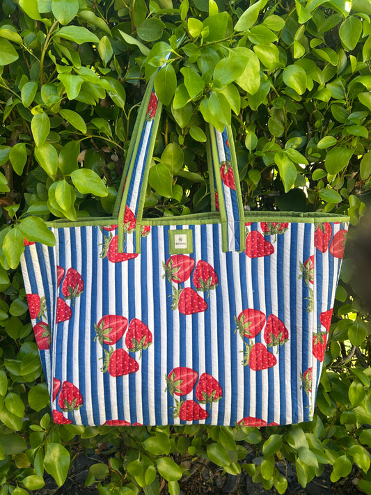 Cabas Indira Strawberry