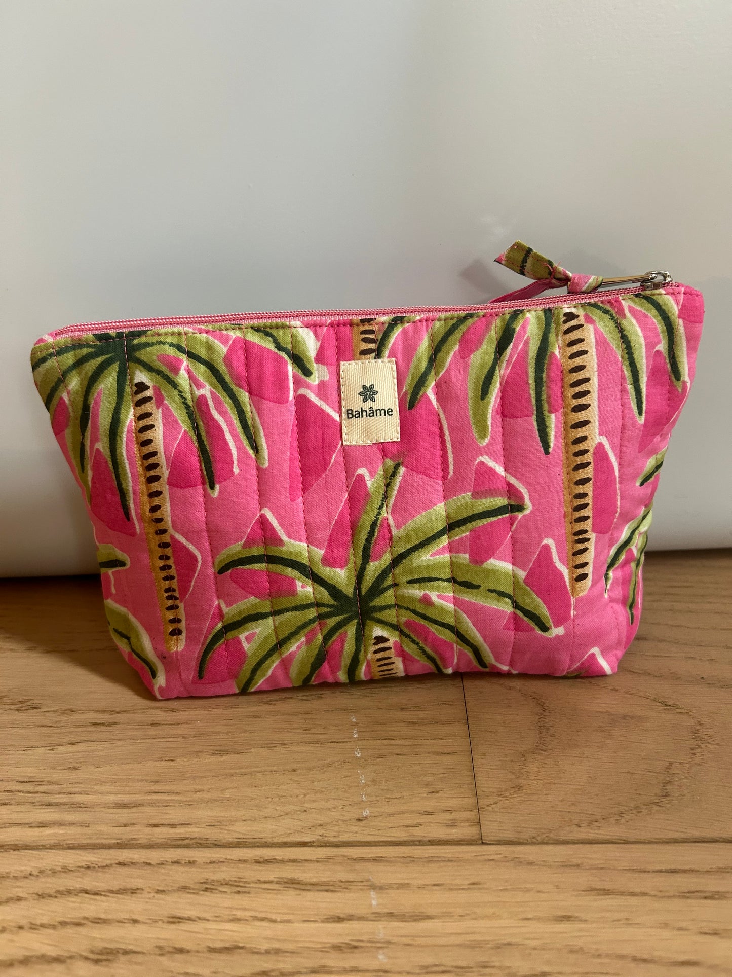 Trousse Pink Palmiers